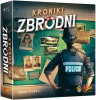 Gra - Kroniki zbrodni. Autor: Cicurel David. SmakLiter.pl Okładka książki Gra - Kroniki zbrodni
