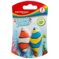 Opakowanie Gumka do ścierania ołówkowa Keyroad 2 sztuki