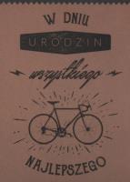 Opakowanie Henry karnet B6 Retro - Urodziny Rower