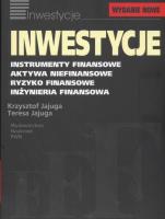 Inwestycje. Autor: Jajuga Krzysztof, Jajuga Teresa. SmakLiter.pl Okładka książki Inwestycje