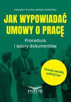 Okładka książki Jak wypowiadać umowy o pracę