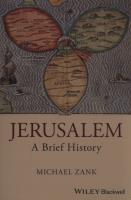 Okładka książki Jerusalem