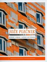 Joże Plećnik Architekt i wizjoner. Wydawca: Międzynarodowe Centrum Kultury Kraków. SmakLiter.pl Opakowanie Joże Plećnik Architekt i wizjoner
