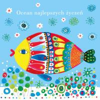 Opakowanie Karnet B6 Urodziny - Ryba