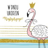 Opakowanie Karnet UK 7946 - Urodziny. Flaming