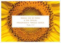 Kartka - Raduj się w Panu. Wydawca: Koinonia. SmakLiter.pl Opakowanie Kartka - Raduj się w Panu