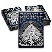 Karty Dragon White Premium BICYCLE. Wydawca: United States Playing Card Company. SmakLiter.pl Opakowanie Karty Dragon White Premium BICYCLE