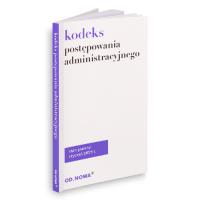 Kodeks Postępowania Administracyjnego. Autor: Agnieszka Kaszok. SmakLiter.pl Okładka książki Kodeks Postępowania Administracyjnego