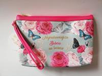 Kosmetyczka, Najcudowniejsza Babcia na świecie, morska. Wydawca: Jawi. SmakLiter.pl Opakowanie Kosmetyczka, Najcudowniejsza Babcia na świecie, morska