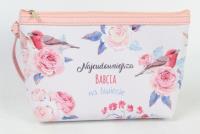 Kosmetyczka - Najcudowniejsza babcia... (różowa). Wydawca: Jawi. SmakLiter.pl Opakowanie Kosmetyczka - Najcudowniejsza babcia... (różowa)