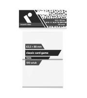 Opakowanie Koszulki CCG białe 63,5x88 (100sztuk) REBEL