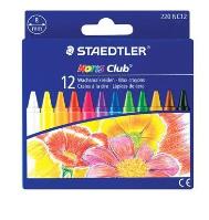 Opakowanie Kredki woskowe 12 kolorów Noris Club