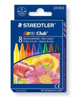 Opakowanie Kredki woskowe 8 kolorów Noris Club