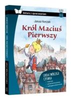 Król Maciuś Pierwszy z oprac. BR SBM. Autor: Janusz Korczak. SmakLiter.pl Okładka książki Król Maciuś Pierwszy z oprac. BR SBM