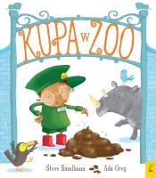 Kupa w zoo. Autor: Steve Smallman. SmakLiter.pl Okładka książki Kupa w zoo
