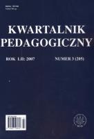 Opakowanie Kwartalnik pedagogiczny nr 3 2007