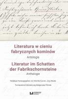 Okładka książki Literatura w cieniu fabrycznych kominów / Literatur im Schatten der Fabrikschornsteine