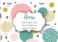 Opakowanie Magnes Imiona - Anna