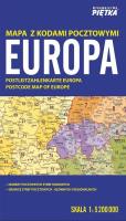 Opakowanie Mapa Europy - kodów pocztowych 1:5 200 000
