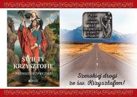 Okładka książki Modlitewnik. Święty Krzysztofie...+ plakietka
