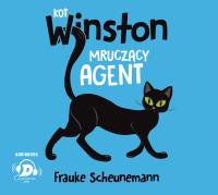 MRUCZĄCY AGENT KOT WINSTON. Autor: Scheunemann Frauke. SmakLiter.pl Okładka książki MRUCZĄCY AGENT KOT WINSTON