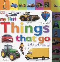 Opakowanie My First Things That Go Lets Get Moving