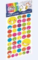 Naklejki wypukłe buźki GR-NP147 FIORELLO. Wydawca: Fiorello. SmakLiter.pl Opakowanie Naklejki wypukłe buźki GR-NP147 FIORELLO