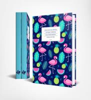 Opakowanie Notatnik Lux - Flamingi