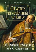 Otwórz przede mną te karty. Autor: Abramczuk Krystyna. SmakLiter.pl Okładka książki Otwórz przede mną te karty