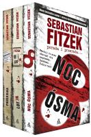 Pakiet - Noc ósma / Lot 7A / Przesyłka. Autor: Michael Tsokos. Sebastian Fitzek. SmakLiter.pl Okładka książki Pakiet - Noc ósma / Lot 7A / Przesyłka