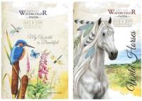 Opakowanie Papier artystyczny A4 8 arkuszy 200g/m2 + teczka