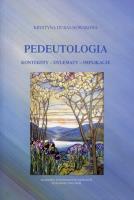 Pedeutologia. Autor: Duraj-Nowakowa Krystyna. SmakLiter.pl Okładka książki Pedeutologia