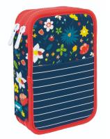 Opakowanie Piórnik 2 poz. z wyprawką Flowery MILAN