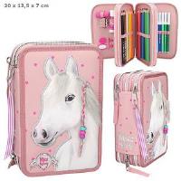 Opakowanie PIÓRNIK POTRÓJNY Z WYPOSAŻENIEM MISS MELODY 10275