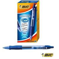 Opakowanie Pióro żelowe Velocity Gel - niebieski (12 szt) BIC
