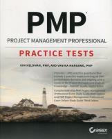 PMP Project Management Professional Practice Tests. Autor: Heldman Kim, Mangano Vanina. SmakLiter.pl Okładka książki PMP Project Management Professional Practice Tests