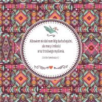 Opakowanie Podstawka korkowa - Albowiem nie dał nam Pan