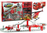 Opakowanie Pojazdy Straży Pożarnej + Tor 380 cm + Helikopter