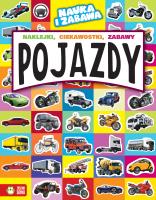 Pojazdy. Autor: Marta Maruszczak. SmakLiter.pl Okładka książki Pojazdy