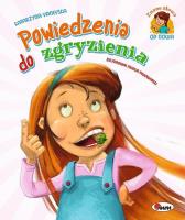 Powiedzenia do zgryzienia. Autor: Vanevska Katarzyna. SmakLiter.pl Okładka książki Powiedzenia do zgryzienia