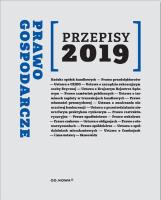 Prawo Gospodarcze Przepisy 2019. Autor: Agnieszka Kaszok. SmakLiter.pl Okładka książki Prawo Gospodarcze Przepisy 2019