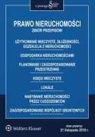 Prawo nieruchomości Zbiór przepisów w.8/2018. Autor: Opracowanie zbiorowe. SmakLiter.pl Okładka książki Prawo nieruchomości Zbiór przepisów w.8/2018
