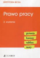 Prawo pracy. Autor: Barzycka-Banaszczyk Małgorzata, Grzelachowska-Larek Angelika, Larek Grzegorz. SmakLiter.pl Okładka książki Prawo pracy