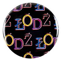 Opakowanie Przypinka mała - Łódź czarna 37 mm  FOLKSTAR