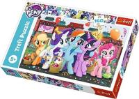 Opakowanie Puzzle 160 Kucyki na zakupach My Little Pony TREFL
