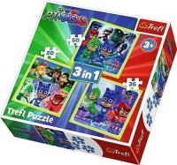 Opakowanie Puzzle 3w1 Gotowi do działania TREFL