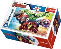 Puzzle 54 mini Bohaterowie The Avengers 1 TREFL. Wydawca: Trefl. SmakLiter.pl Opakowanie Puzzle 54 mini Bohaterowie The Avengers 1 TREFL