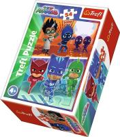 Puzzle 54 mini Pidżamersi Adventures 3 TREFL. Wydawca: Trefl. SmakLiter.pl Opakowanie Puzzle 54 mini Pidżamersi Adventures 3 TREFL