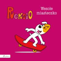 Reksio. Wesołe miasteczko. Autor: Szarf Maria. SmakLiter.pl Okładka książki Reksio. Wesołe miasteczko