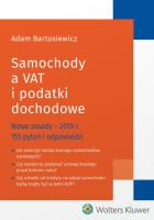 Okładka książki Samochody a VAT i podatki dochodowe